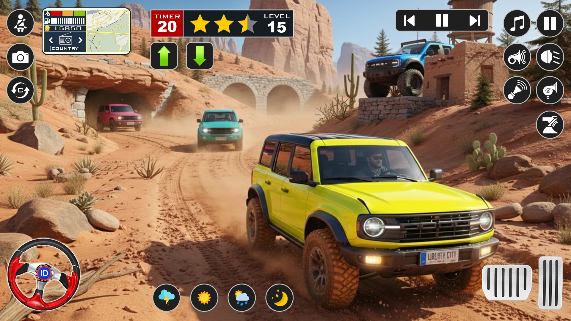 Offroad 4x4 Jeep Driving Sim screenshot