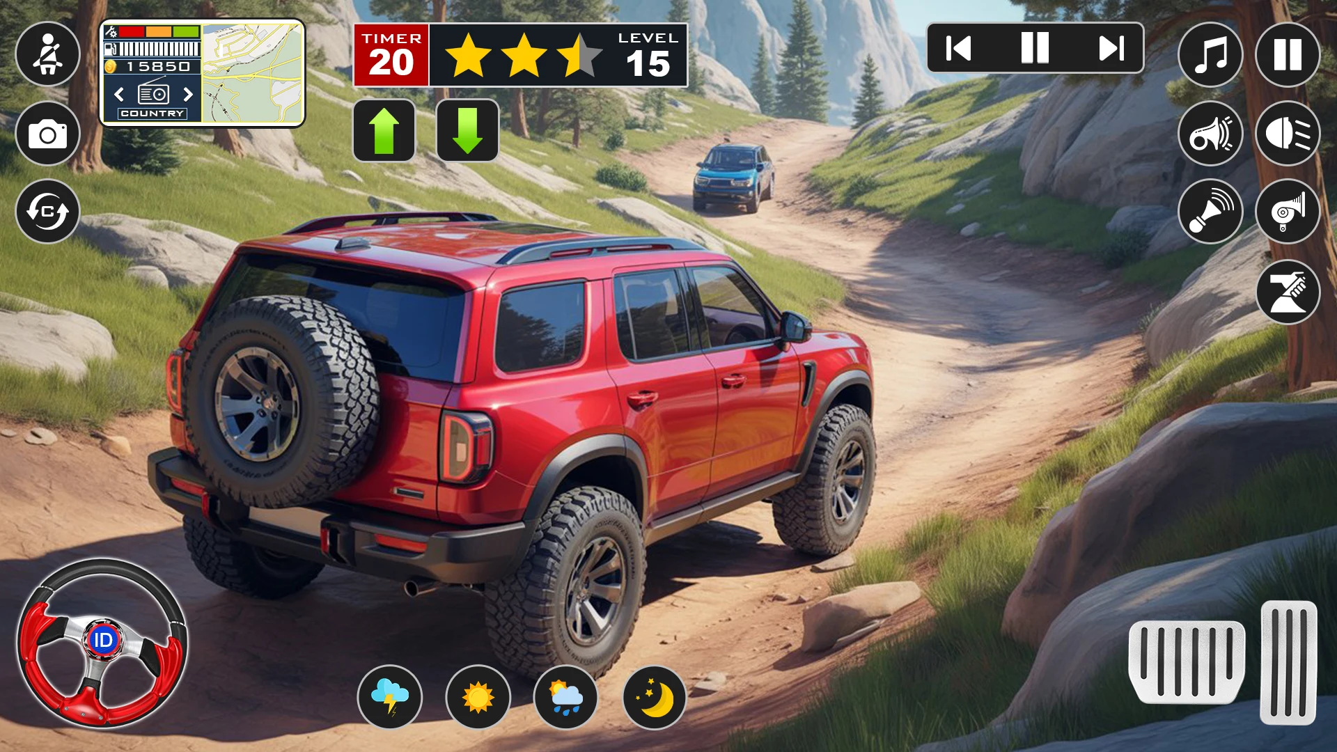 Offroad 4x4 Jeep Driving Sim screenshot