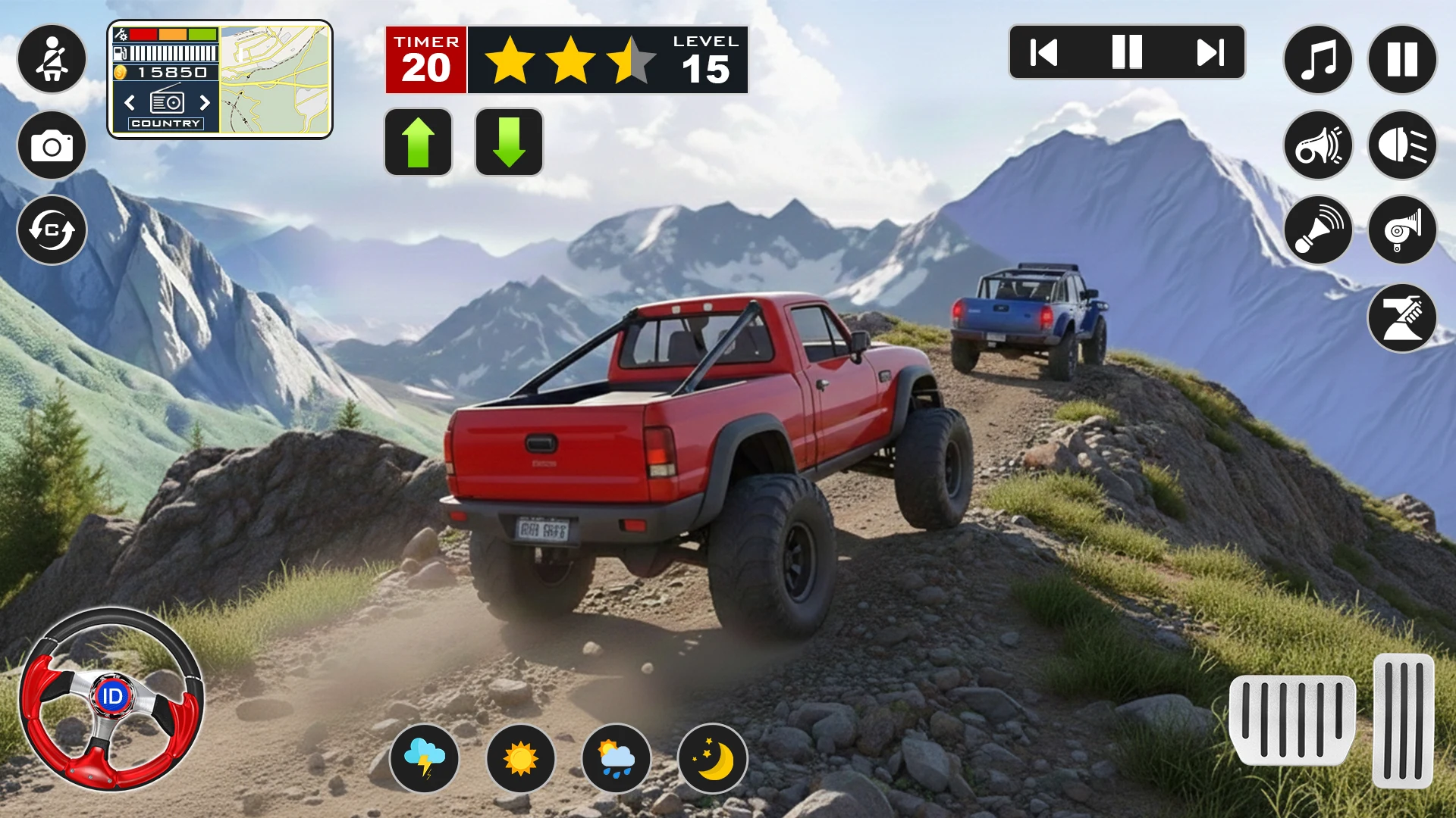 Offroad 4x4 Jeep Driving Sim screenshot